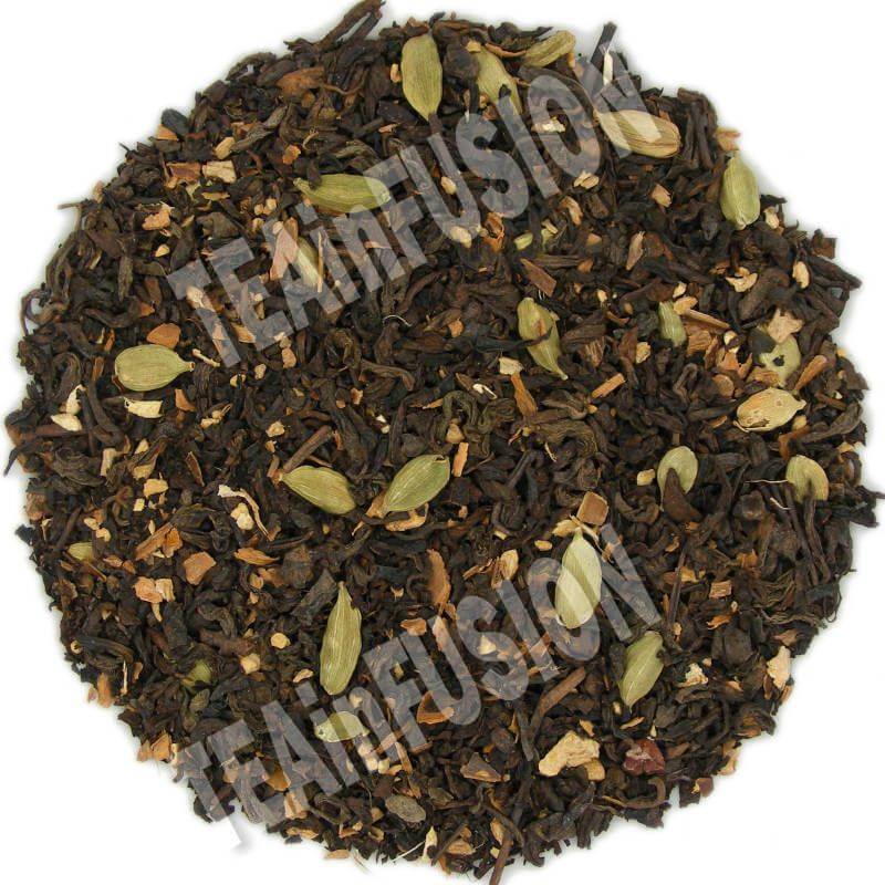 TE ROJO PU-ERH CANELA  JENGIBRE Y CARDAMOMO