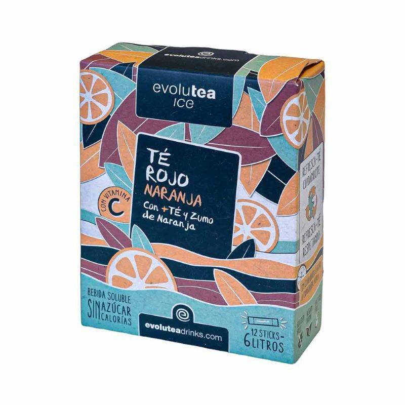 Té soluble té rojo naranja soluble Evolutea | TEAinFUSION
