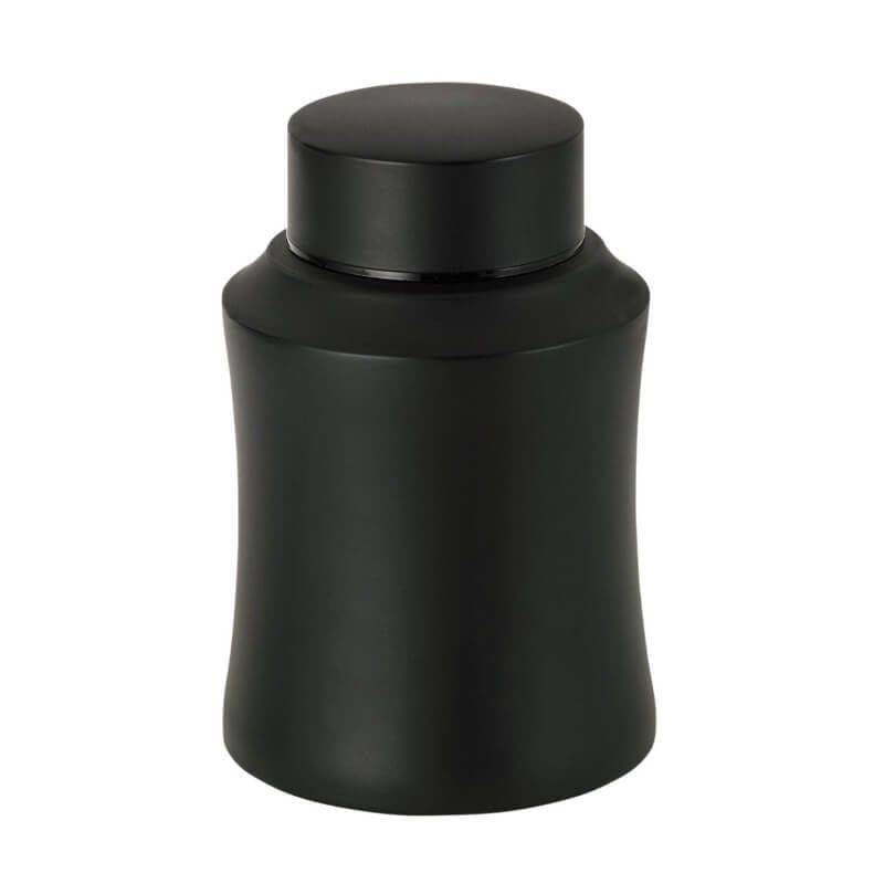 Lata negra redonda acero inoxidable 170gr | TEAinFUSION