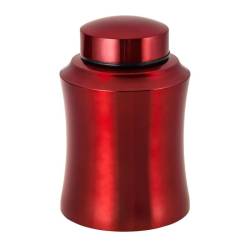 Lata roja redonda acero inoxidable 350gr | TEAinFUSION