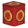 Lata de Té Cuadrada 100gr Rosas - TeaInfusion