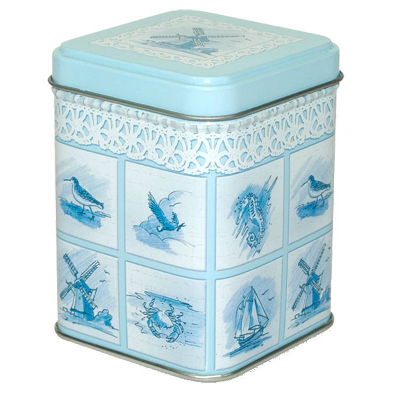 Lata de Té Cuadrada 100gr Viento Frisón - TeaInfusion