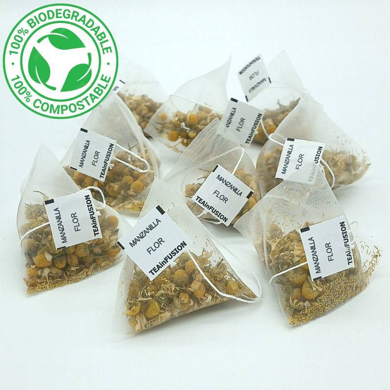 Manzanilla Pirámides Biodegradables | Teainfusion