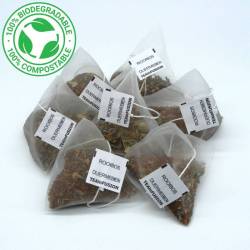 Rooibos Duermebien Pirámides Biodegradables - TeaInfusion 2
