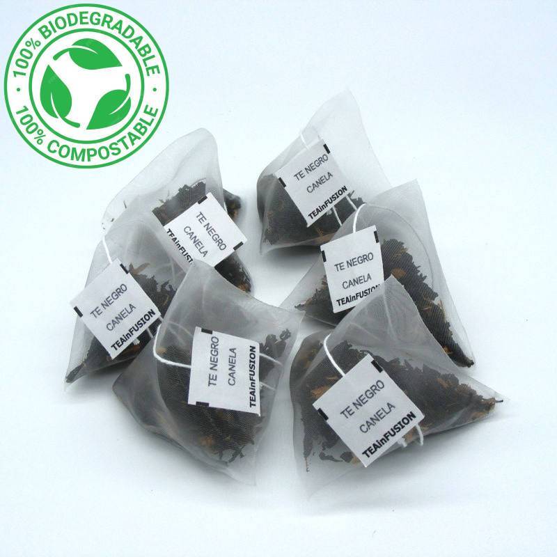 Té negro Canela Pirámides Biodegradables TeaInfusion