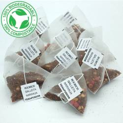 Rooibos Galleta Naranja Pirámides Biodegradables | TeaInfusion 2