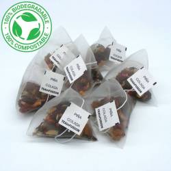 Infusión Piña Colada Pirámides Biodegradables TeaInfusion 2
