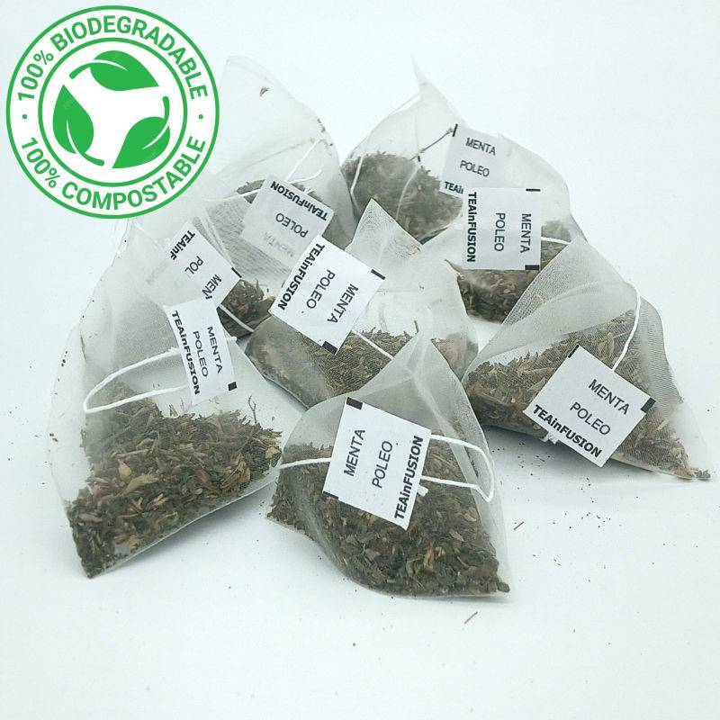 Menta Poleo Pirámides Biodegradables TeaInfusion