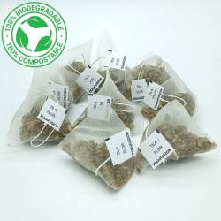 Tila Pirámides Biodegradables - TeaInfusion 2