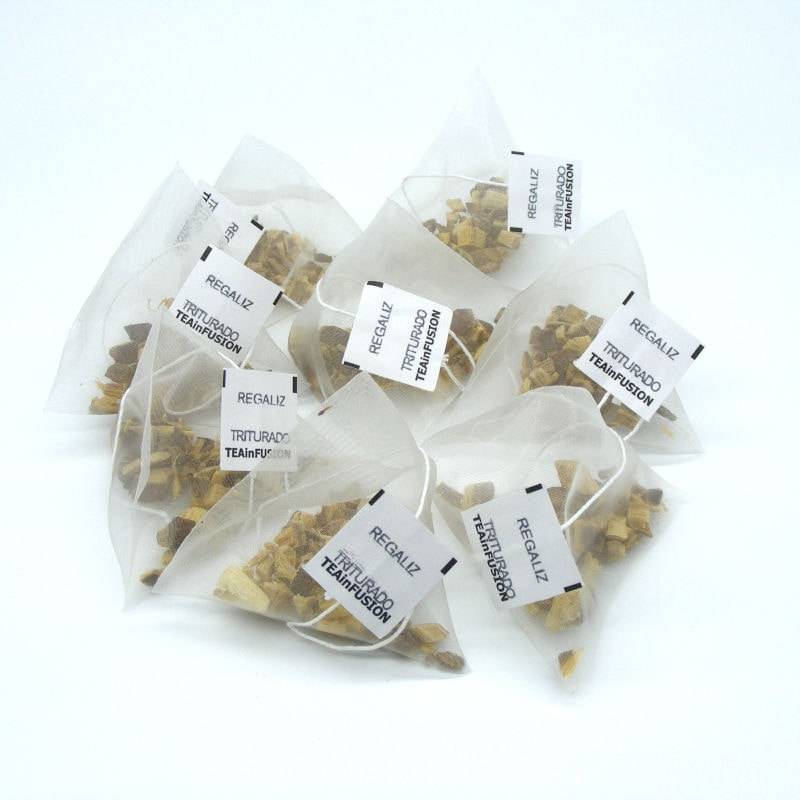 Infusión Regaliz Pirámides Biodegradables | TeaInfusion