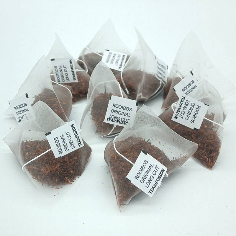Rooibos Original Superior Long Cut Pirámides Biodegradables | TeaInfusion