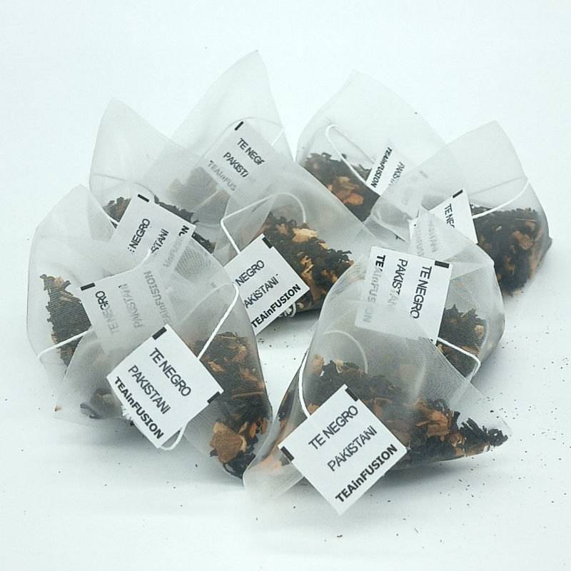 Té negro Pakistaní Pirámides Biodegradables | TeaInfusion
