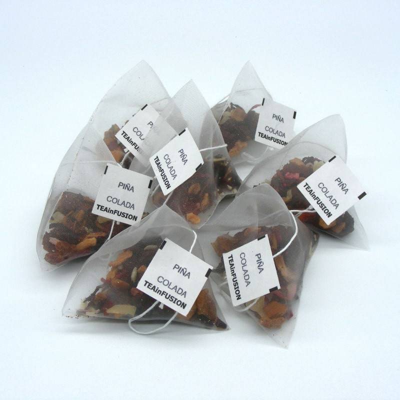 Infusión Piña Colada Pirámides Biodegradables TeaInfusion