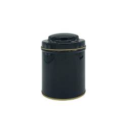 LATA REDONDA NEGRA 125 gr