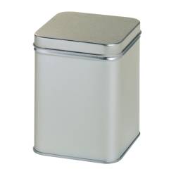 LATA CUADRADA PLATA  200gr