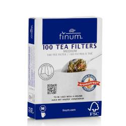 Filtro Papel M - Finum 100ud | TEAinFUSION