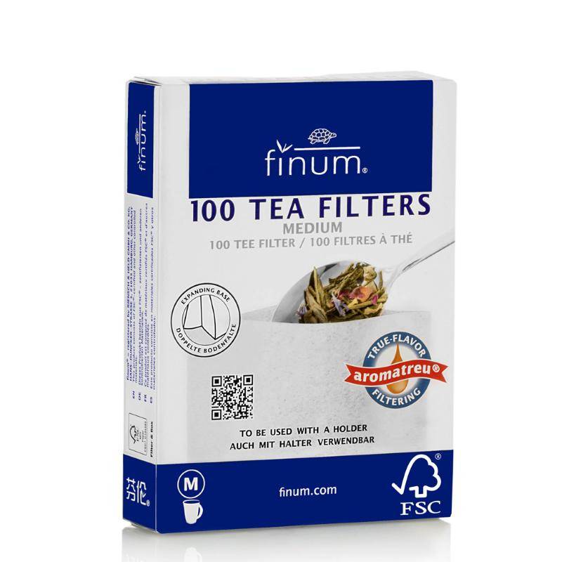Filtro Papel M - Finum 100ud | TEAinFUSION