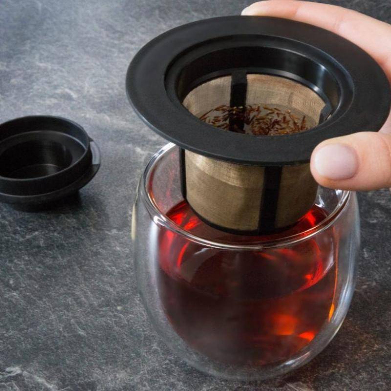 Vaso doble cristal 200ml Finum | tea infusion