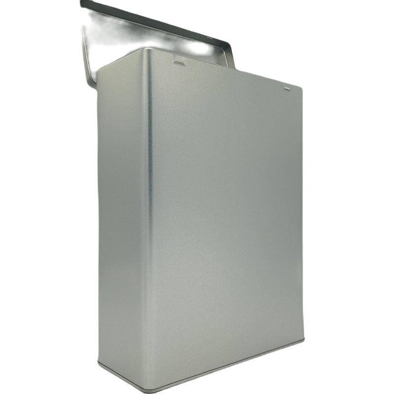 LATA RECT PLATA 1 kg