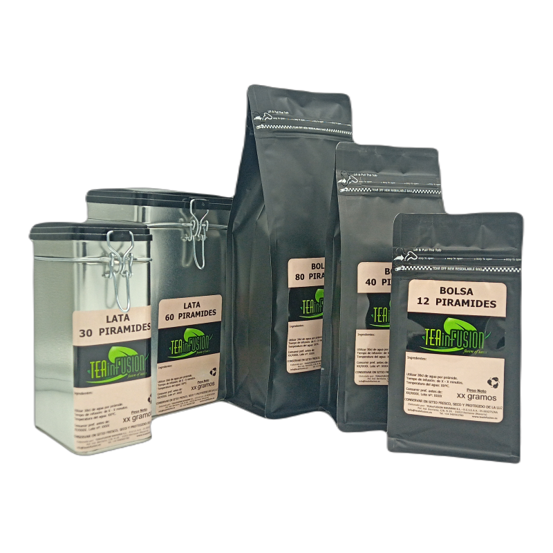 Té Sencha pirámides | TEAinFUSION