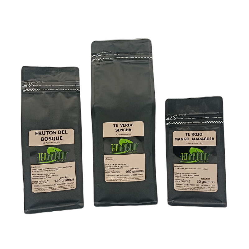 Formatos en bolsa | TEAinFusion